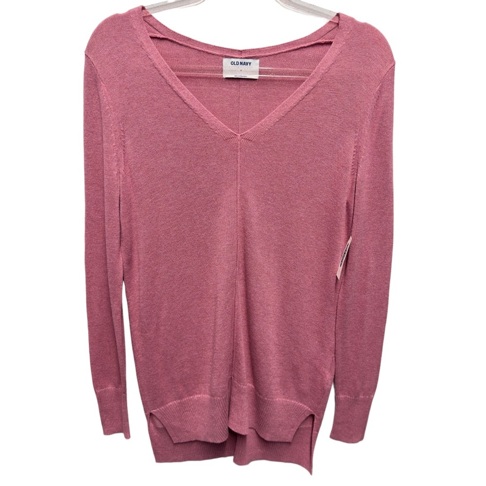 Pure Cotton Viscose Knit Oversized Relaxed Fit Sweater Pullover